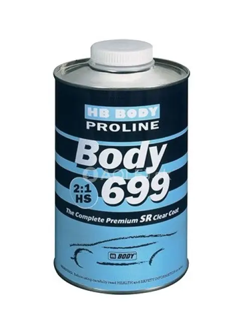 HB BODY 699 Clear coat SR 2:1 akrylátový lak transparentný 0,5l