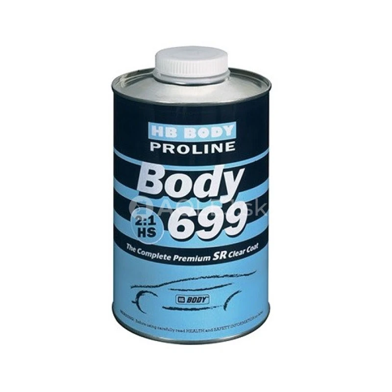 HB BODY 699 Clear coat SR 2:1 akrylátový lak transparentný 1l