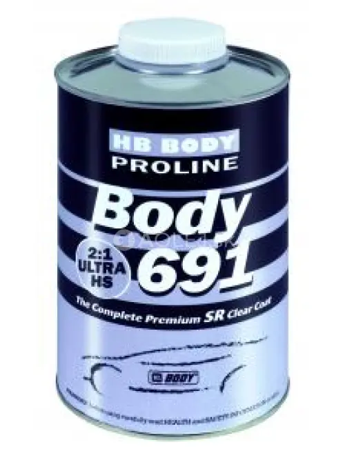 HB BODY 691 CLEAR COAT UHS 2:1 Akrylátový lak transparentný 5l