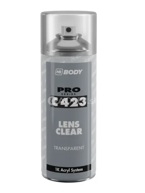 HB BODY LENS CLEAR - LAK NA SVETLÁ transparentný 400ml