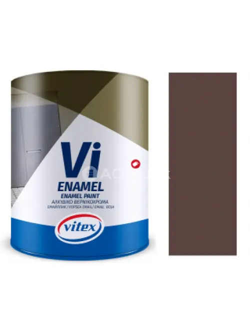 Vitex syntetick&aacute; farba tmavo hned&aacute; 343 RAL 8016    0,65L