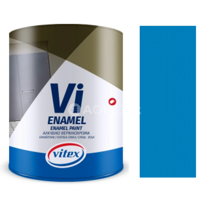 Vitex syntetick&aacute; farba slabo modr&aacute; 350 RAL 5012    0,65L