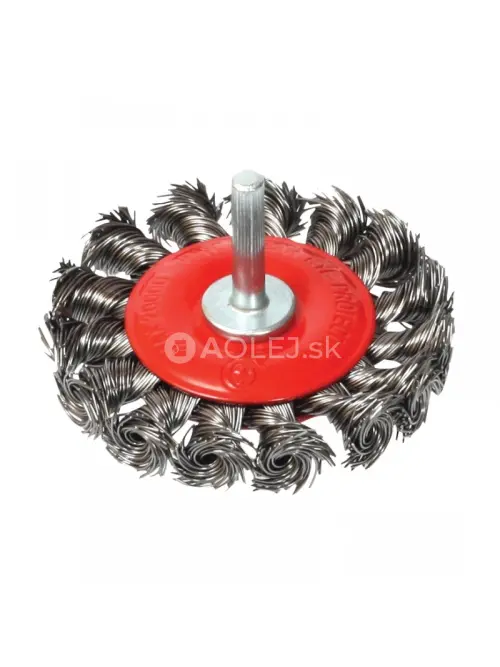 Rotačný kartáč so stopkou priemer 75mm