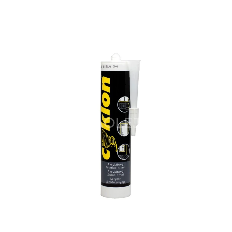 CYKLON Akrylový tmel biely 310ml
