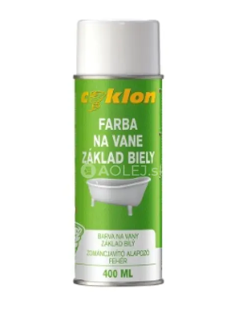 CYKLON Farba na vane základná TRANSPARENT 400ML