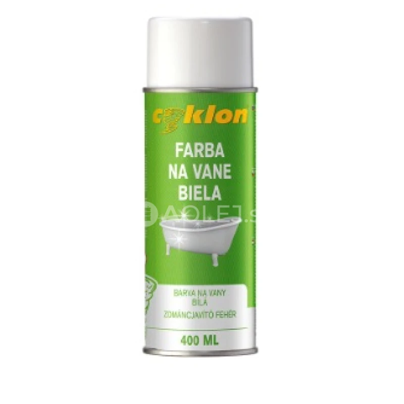 CYKLON Farba na vane BIELA 400L