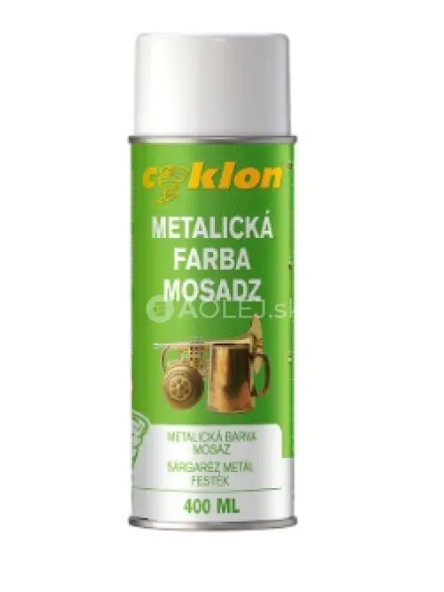 CYKLON Metalický Mosadzný sprej 400ml