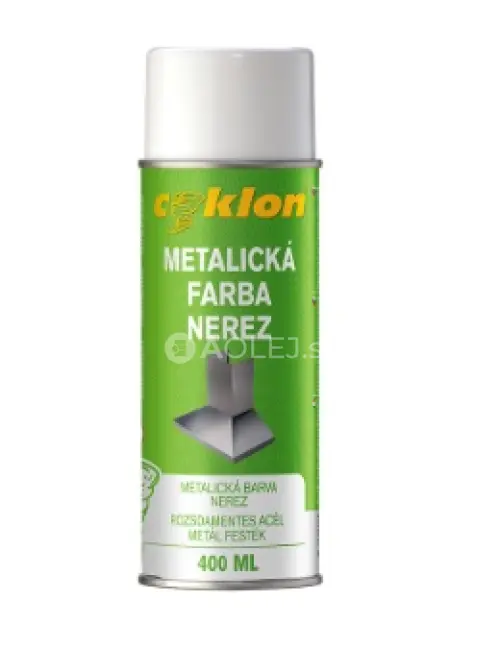 CYKLON Metalický Nerezový sprej 400ML