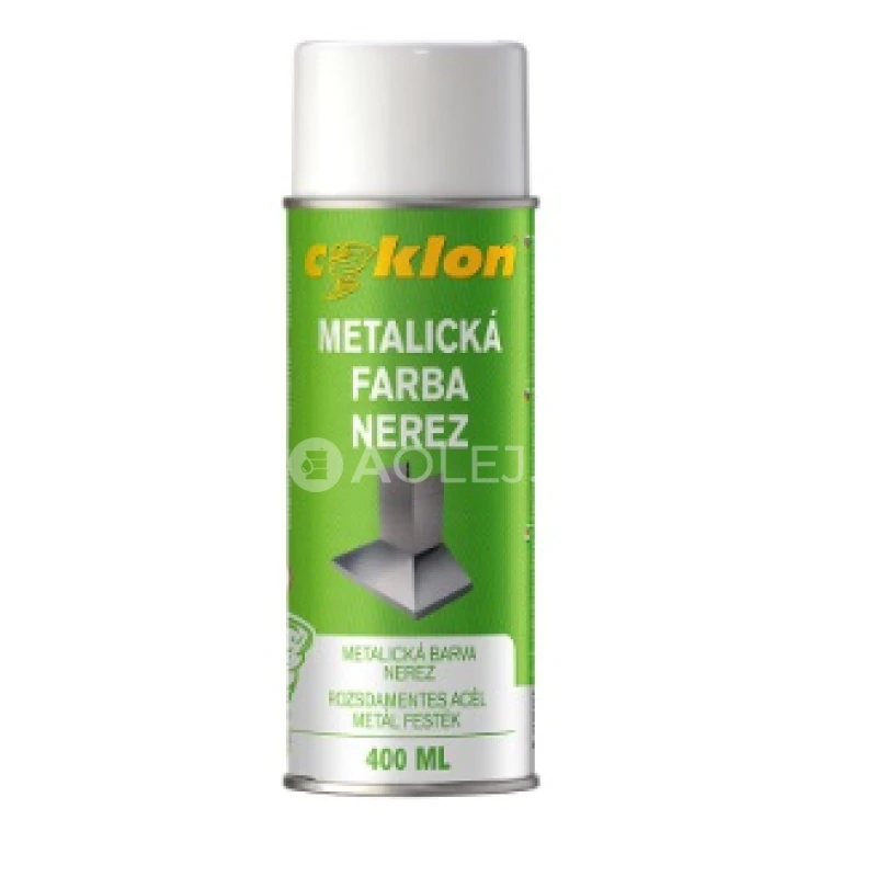 CYKLON Metalický Nerezový sprej 400ML