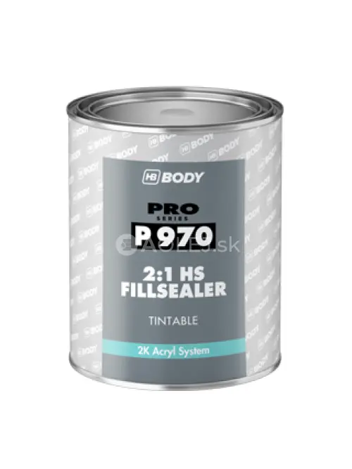 HB Body 970 2K  2:1 plnič  transparentný  1 l