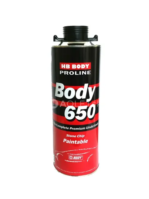 HB BODY 650 Proline Underbody Ochrana podvozkov čierny 1KG