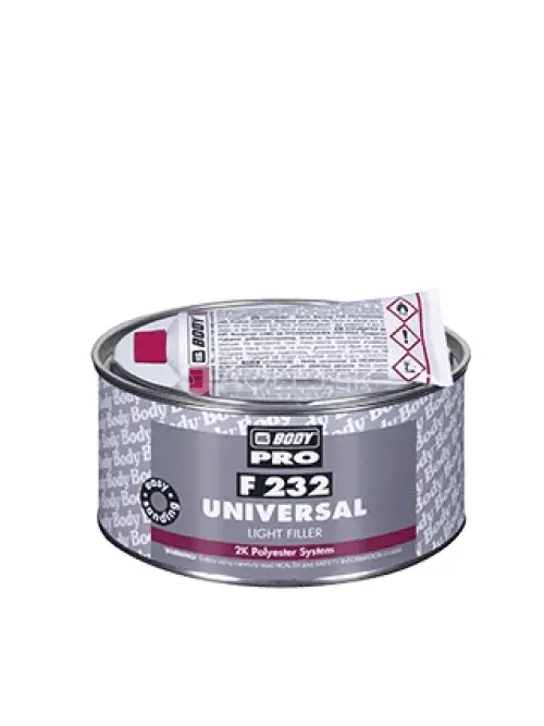 HB BODY tmel F232 Univerzál biely 1L