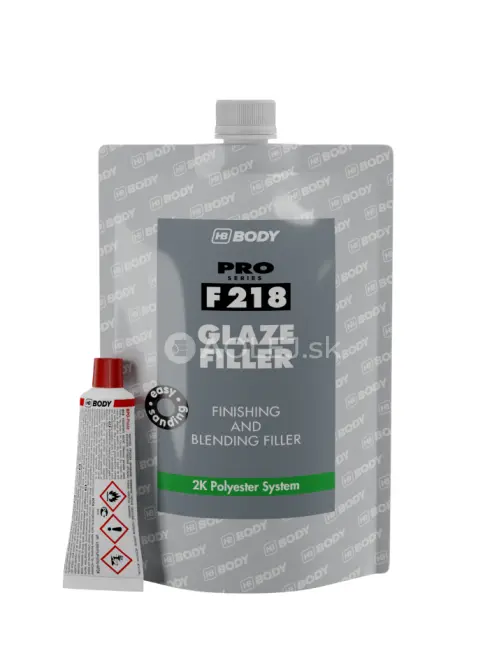 HB BODY F218 Glazúrovací tmel svetlo zelený 600ml