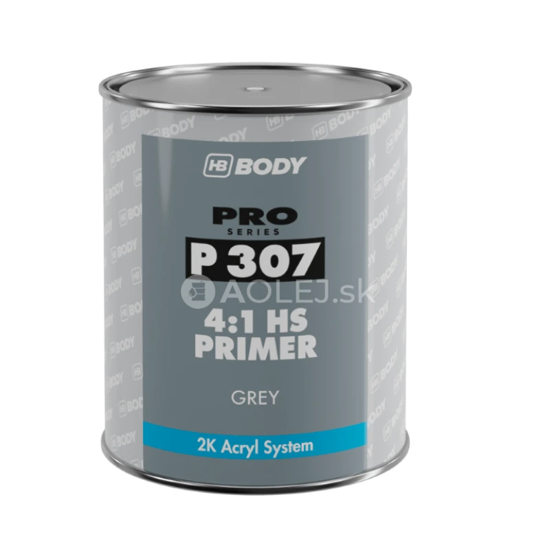 HB BODY fill 307 4:1 čierny 1L