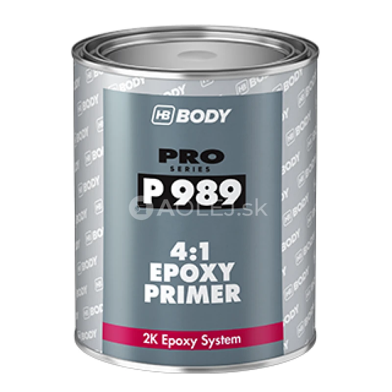 HB BODY 989 epoxidov&yacute; z&aacute;klad &scaron;ed&yacute; 4L