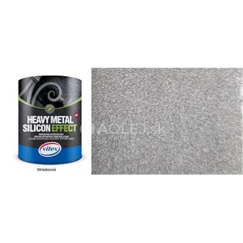 Vitex Heavy Metal Silicon Effect 740 strieborn&aacute; 375ml