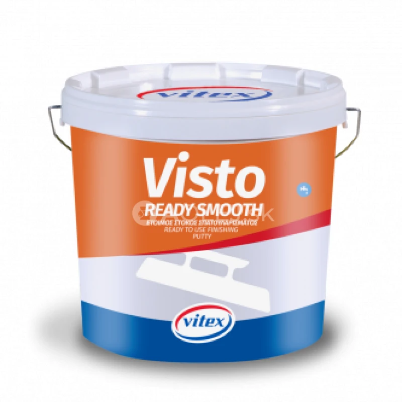 VITEX VISTO ready  smooth dokončovac&iacute; tmel na veľk&eacute; plochy biely 5kg
