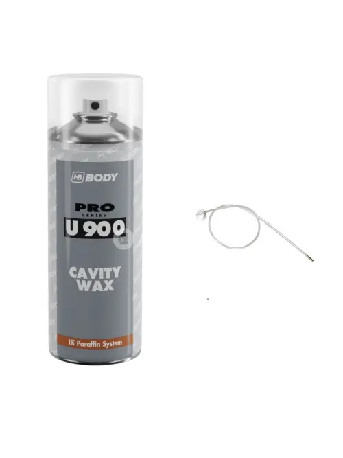 HB BODY 900 cavity wax - sprej na dutiny hnedý 400ml - s hadičkou 60cm