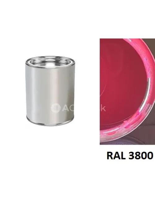 Fluorescenčn&aacute; farba ral 3800 0,7l