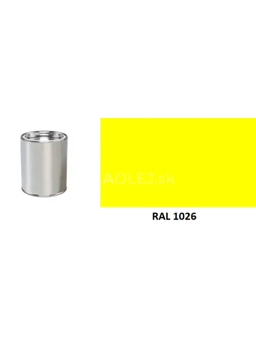 Fluorescenčná farba ral 1026 0,5l