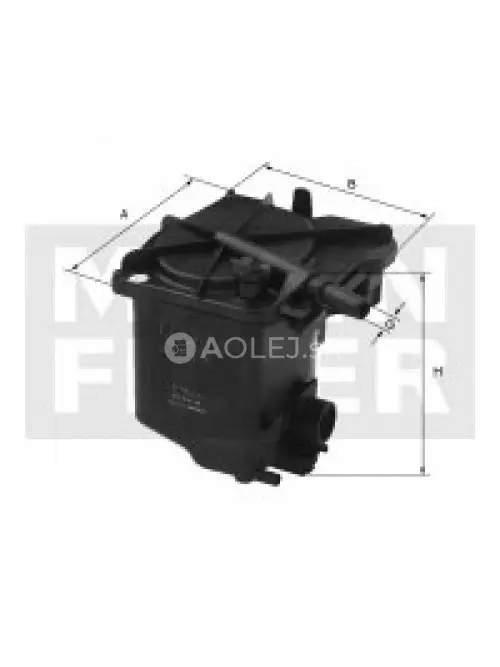 Palivov&yacute; filter MANN FILTER WK 939/2