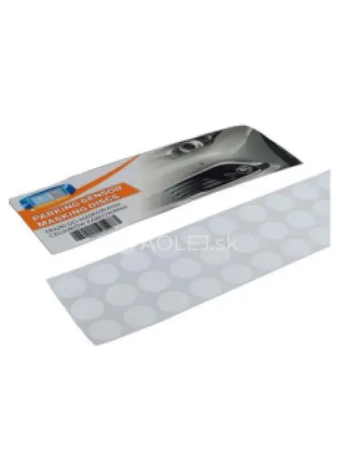 Zakrývací kotúčiky na parkovacie senzory / 30 ks v balení /