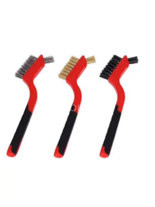 Súprava drôtených kief  / 3ks v balení /