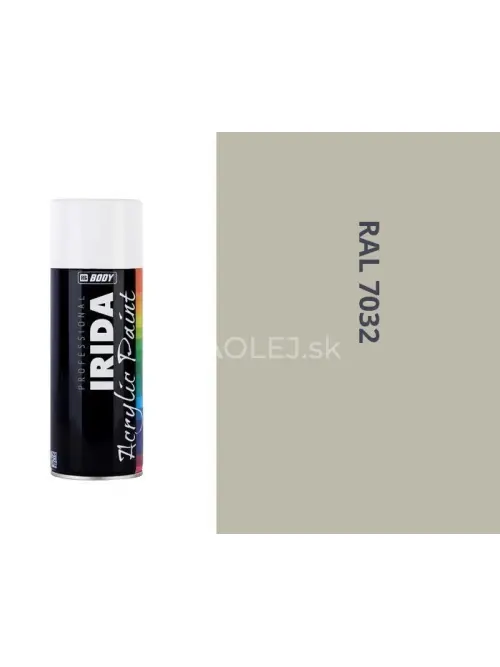 HB BODY Sprej IRIDA 7032 400ml, štrková sivá