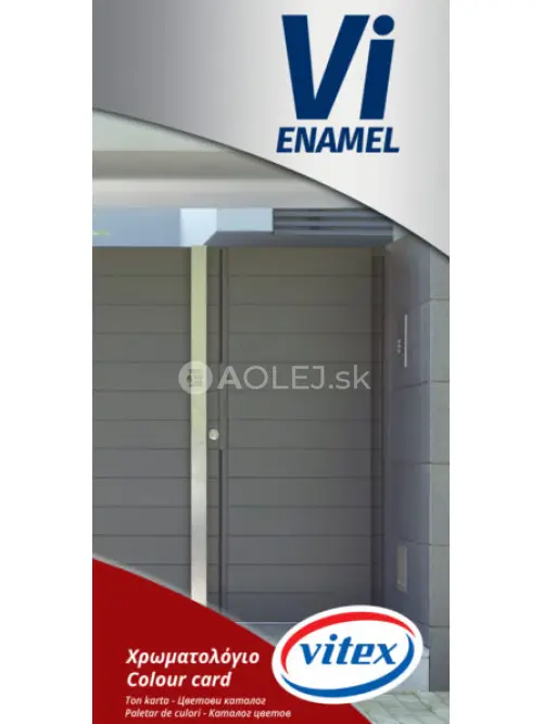 Vitex Vi Enamel - vzorkovník syntetických farieb