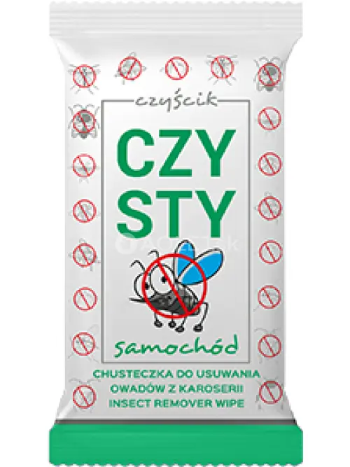 čistiaca utierka na čistenie a odstraňovanie hmyzu