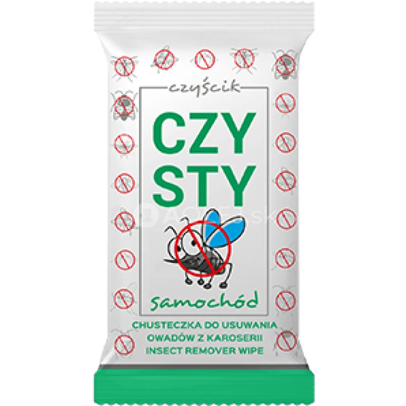čistiaca utierka na čistenie a odstraňovanie hmyzu