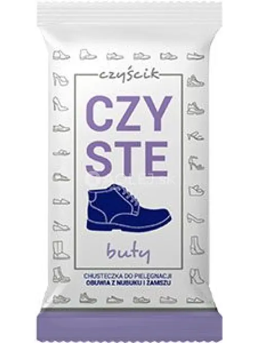 čistiaca utierka na &uacute;držbu a čistenie semi&scaron;ovej  obuvi