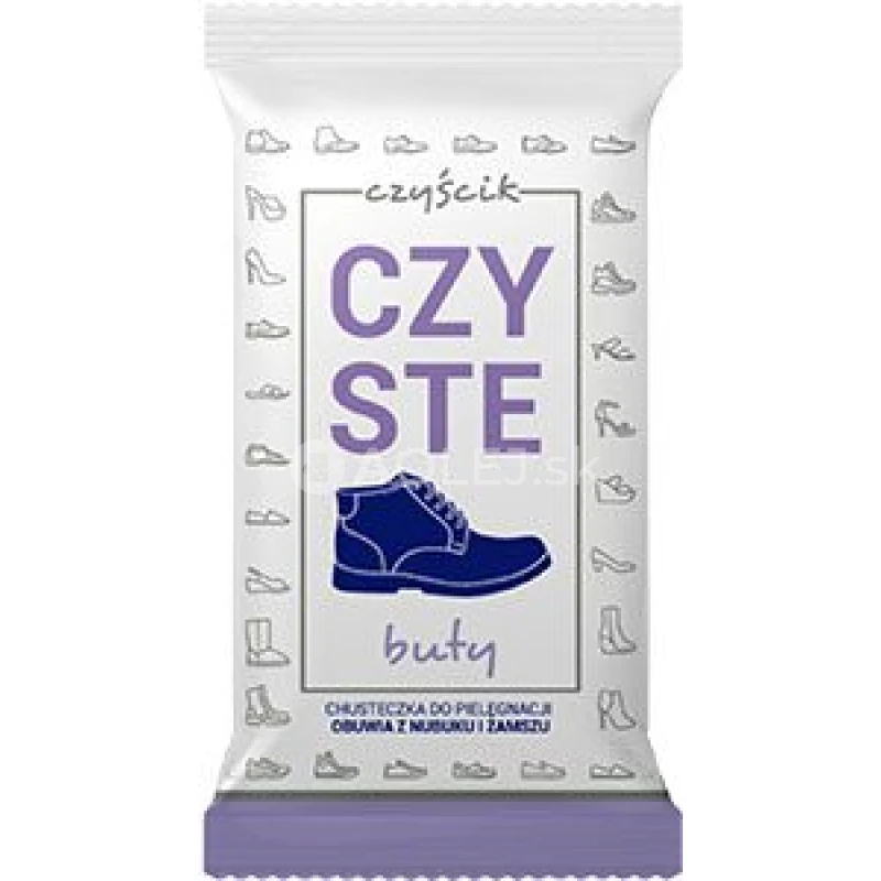 čistiaca utierka na &uacute;držbu a čistenie semi&scaron;ovej  obuvi