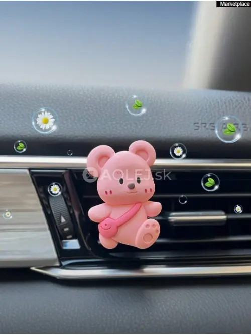 Osviežovač vzduchu v podobe medveďa v&ocirc;ňa kvety