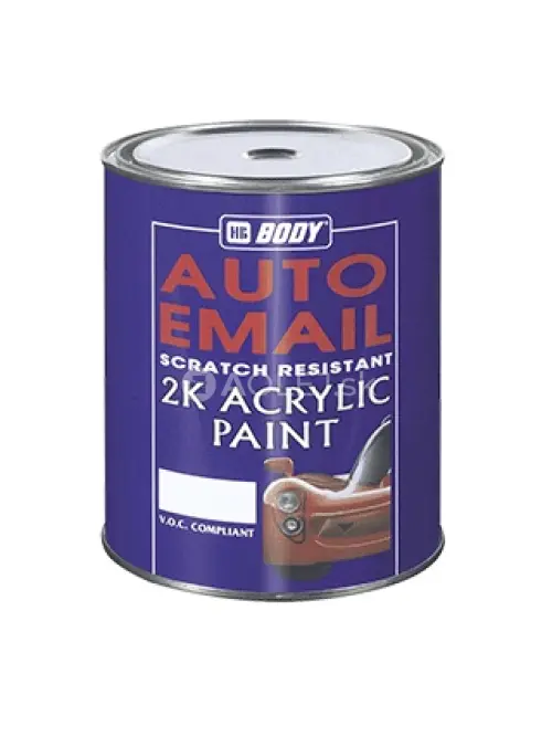 HB BODY autoemail 9330 2K ACRYL PAINT RAL 9006 1L