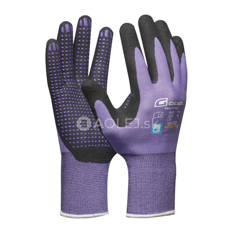 Gebol Multi flex LADY pracovn&eacute; rukavice d&aacute;mske č.8