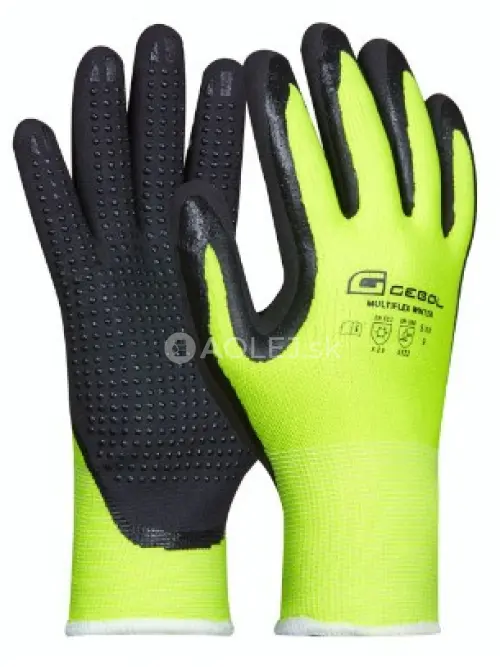 Gebol Pracovn&eacute; rukavice MULTIFLEX WINTER č.9, zimn&eacute;