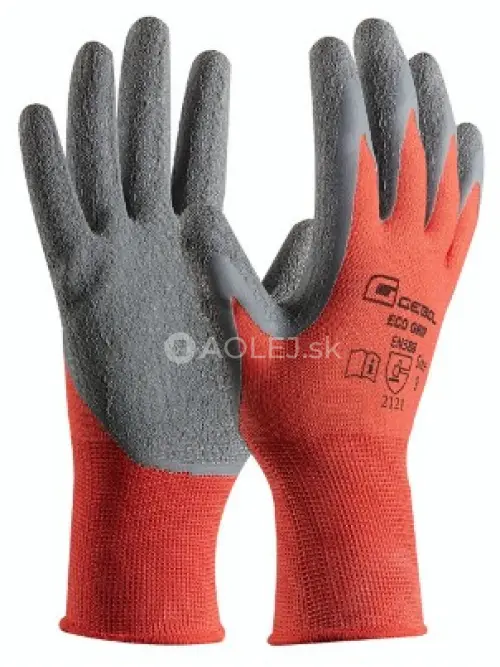 Gebol Pracovn&eacute; rukavice pre mont&aacute;žne pr&aacute;ce ECO GRIP č.9, bez&scaron;vov&eacute;