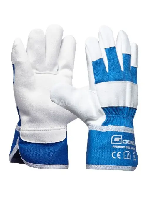 Gebol Pracovn&eacute; rukavice PREMIUM BLUE Junior vek 4 až 6 , detsk&eacute;