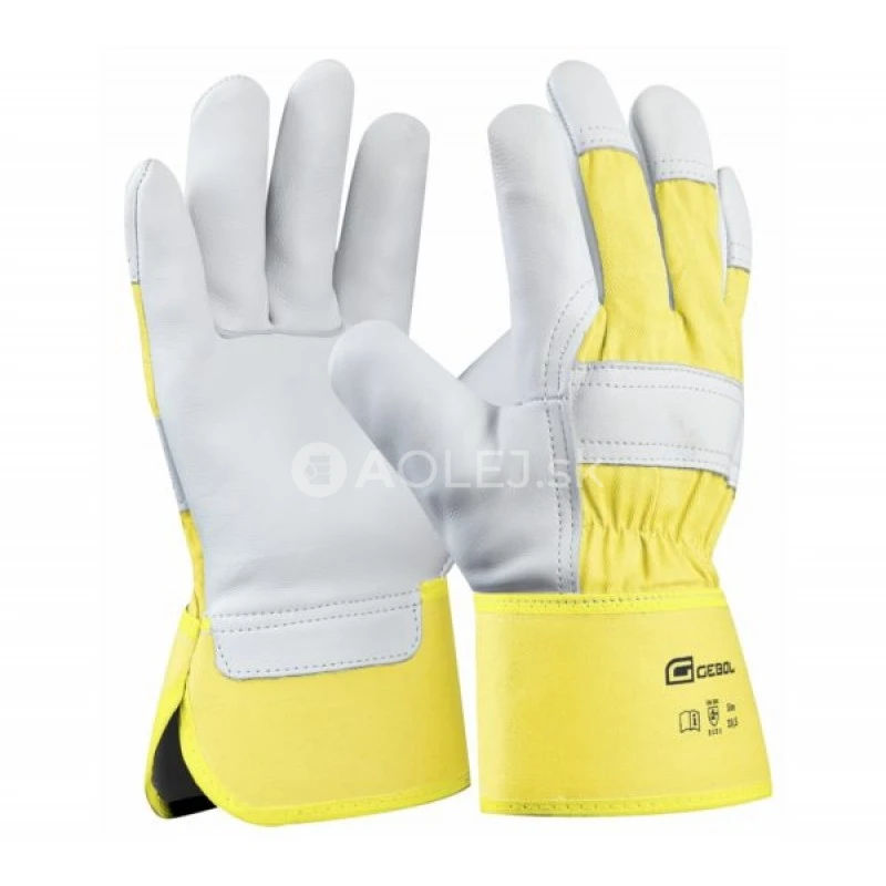 Gebol Pracovn&eacute; rukavice WORKER PRO č.12/XXXL, hov&auml;dzia koža 1mm