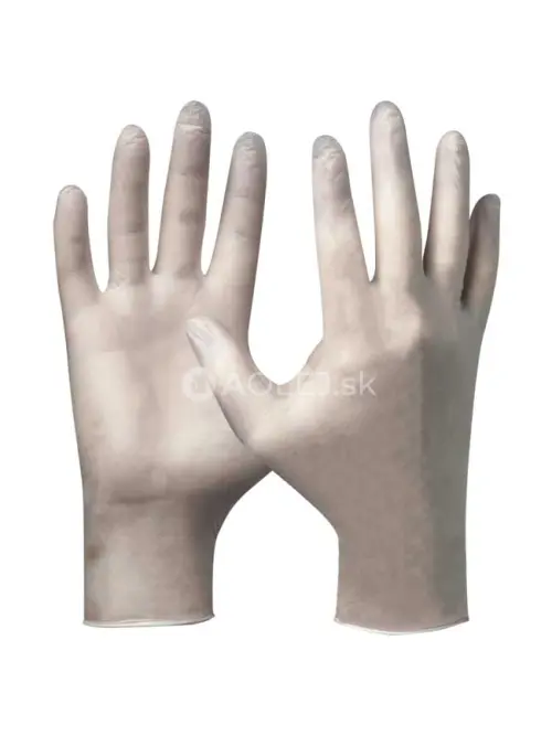 Gebol Rukavice jednor&aacute;zov&eacute; WHITE VINYL č. XL, nep&uacute;drovan&eacute; 100ks
