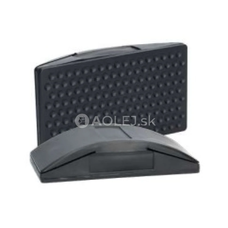 Br&uacute;sny blok gumov&yacute; čierny 67 x 125mm