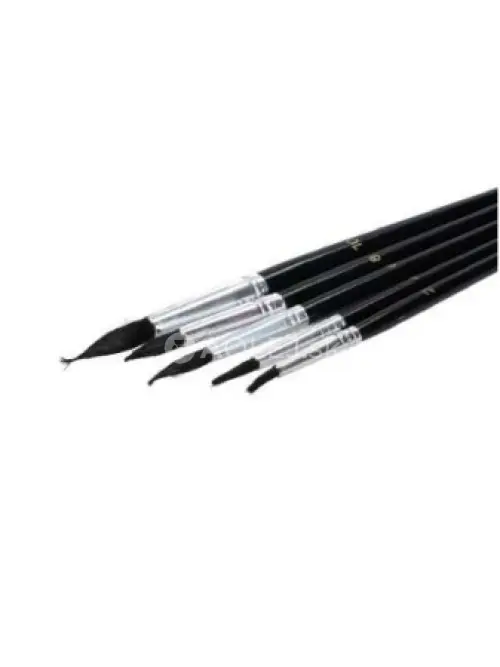 Súprava retušovacích štetcov na opravu autolakov / 5ks v balení /