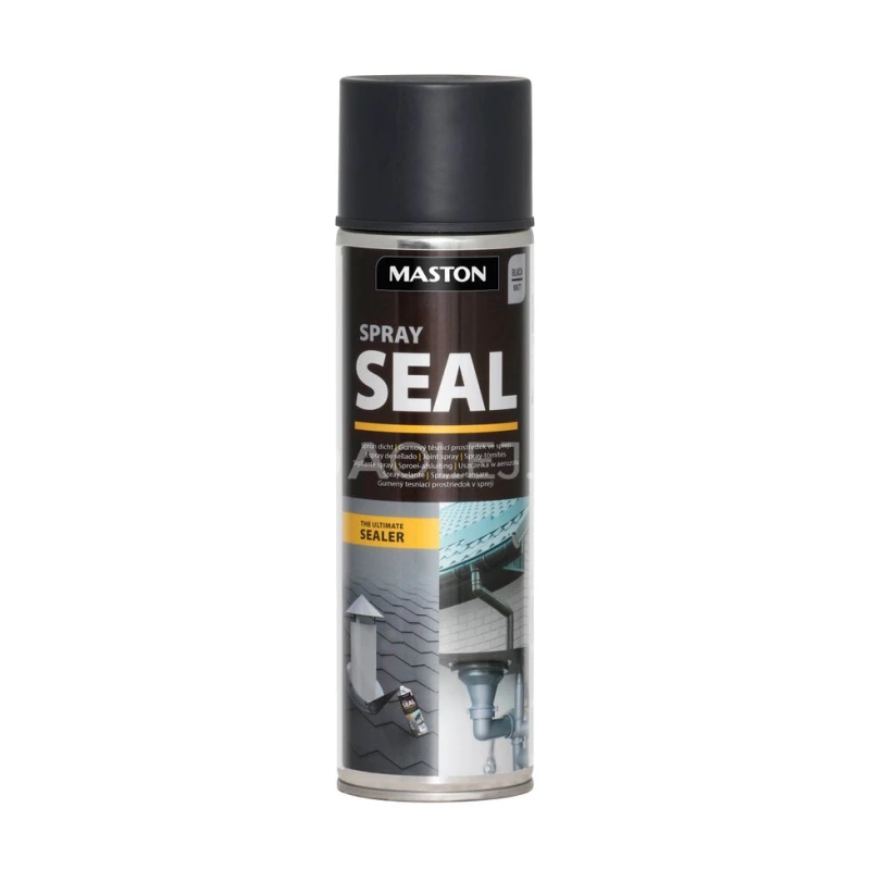 Maston seal tesniaci sprej, vytvára pogumovaný povrch čierny 500ml