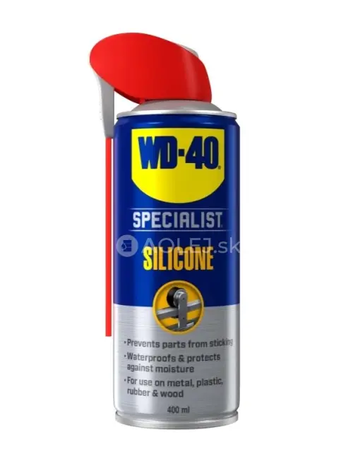 WD-40 Sprej mazac&iacute; a konzervačn&yacute;, Specialist-Silik&oacute;n,400 ml