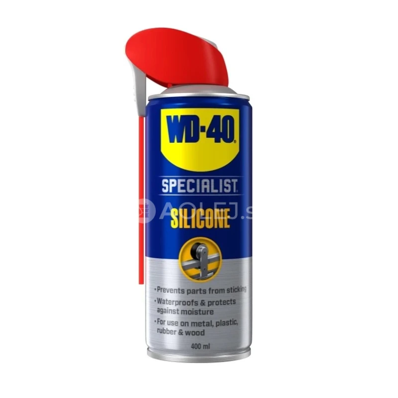 WD-40 Sprej mazac&iacute; a konzervačn&yacute;, Specialist-Silik&oacute;n,400 ml