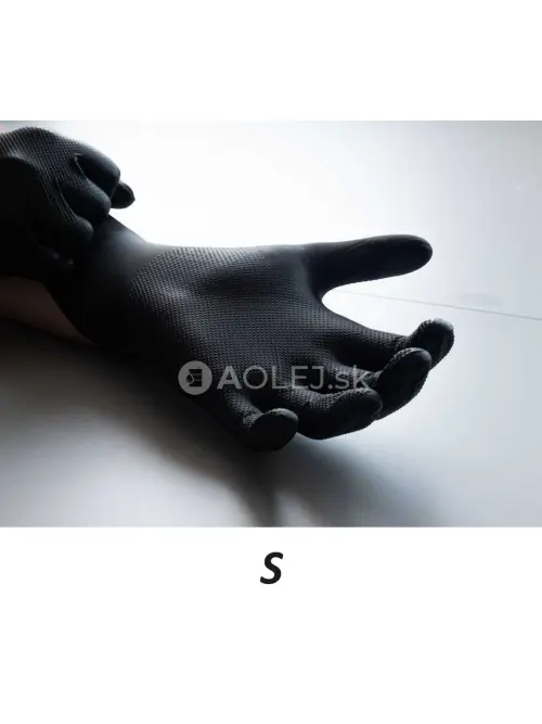 BC LINE gripov&eacute;, nitrilov&eacute;, proti&scaron;mykov&eacute; rukavice S balenie 10ks