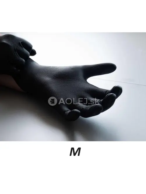 BC LINE gripov&eacute;, nitrilov&eacute;, proti&scaron;mykov&eacute; rukavice M balenie 10ks