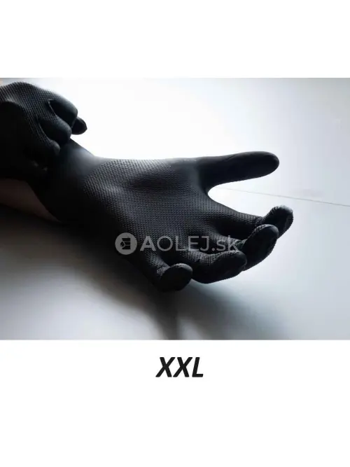 BC LINE gripov&eacute;, nitrilov&eacute;, proti&scaron;mykov&eacute; rukavice XXL balenie 10ks