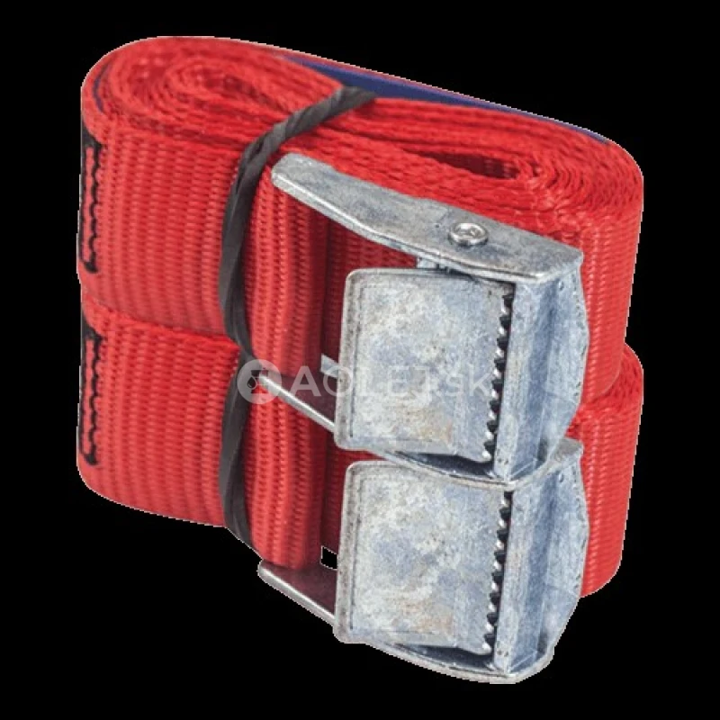 QUICKLOADER Cambuckle/Popruh so sponou 300 kg 2,5 m x 20 mm 2-PACK